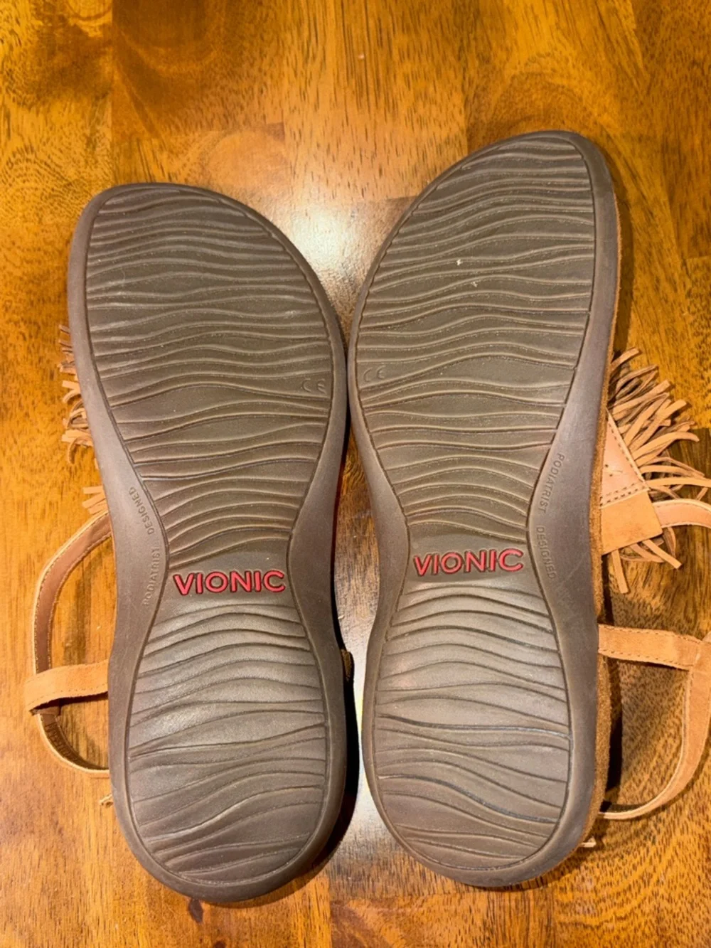 Vionic suede strap